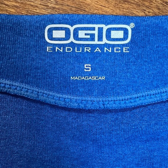 Ogio Endurance Shirt Mens Small Blue Active Breathable Lightweight Long Sleeve - Picture 5 of 6